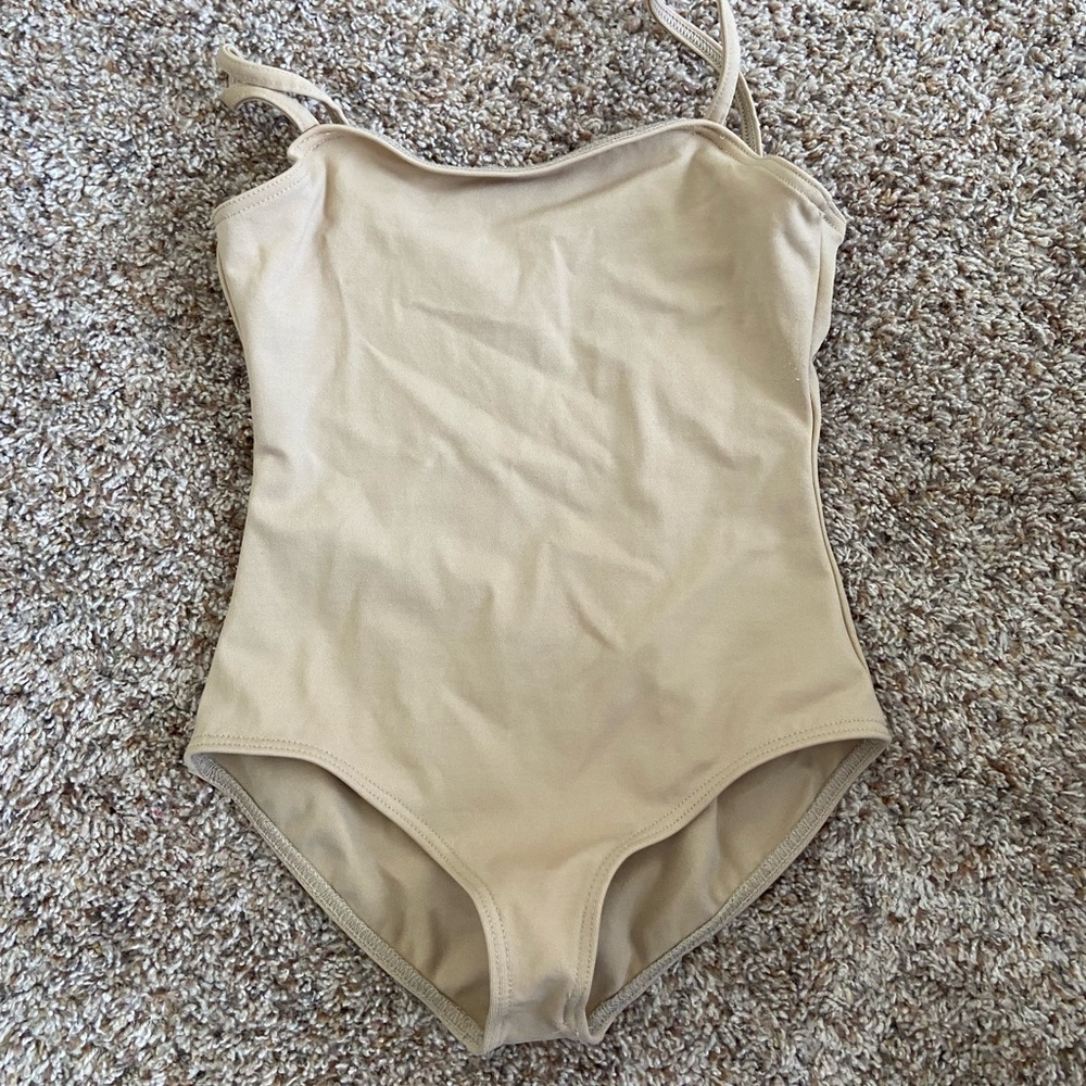 Capezio Beige Dance Leotard (size L/CH)